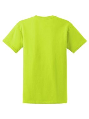 Gildan Men's High-Visibility Neon Yellow Short Sleeve Tee